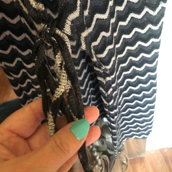 Grey & black duster/ cardigan - Picture 3 of 6